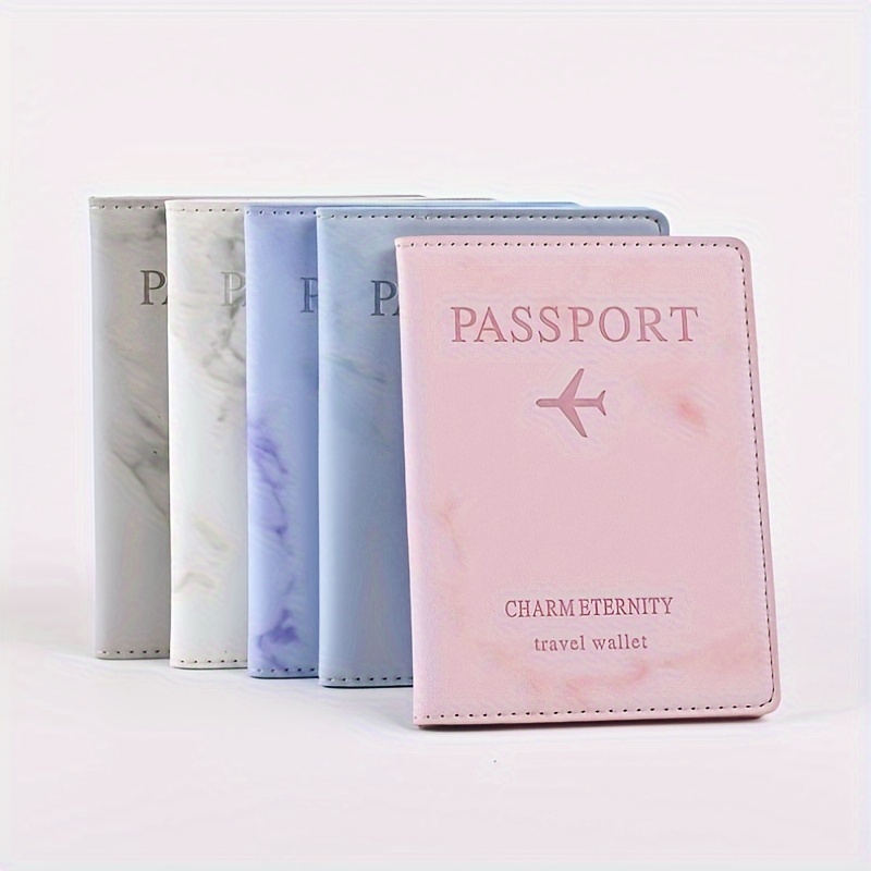 Étui Pour Cartes De Passeport De Style Simple De Voyage, Étui De