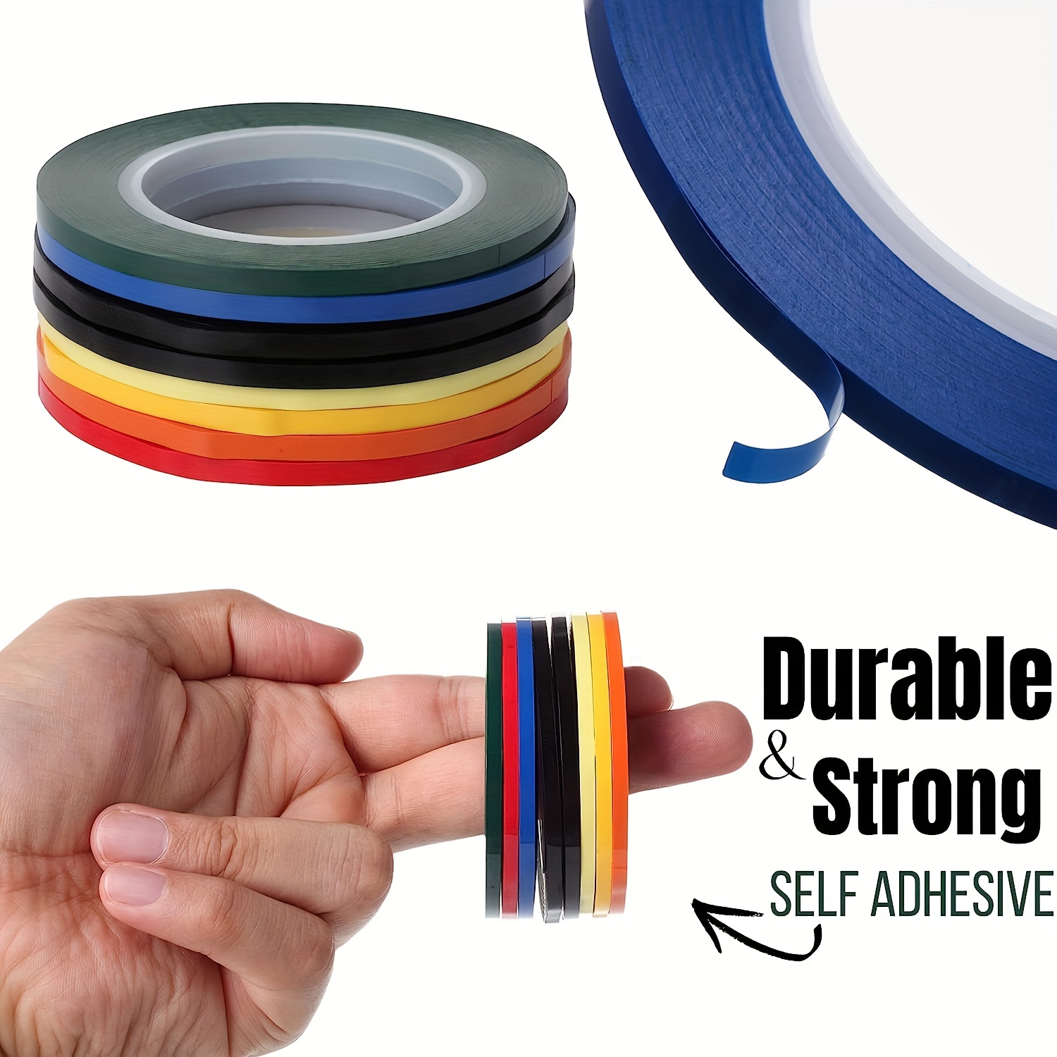 Whiteboard Tape assorted Colors Thin Tape For Dry Erase - Temu
