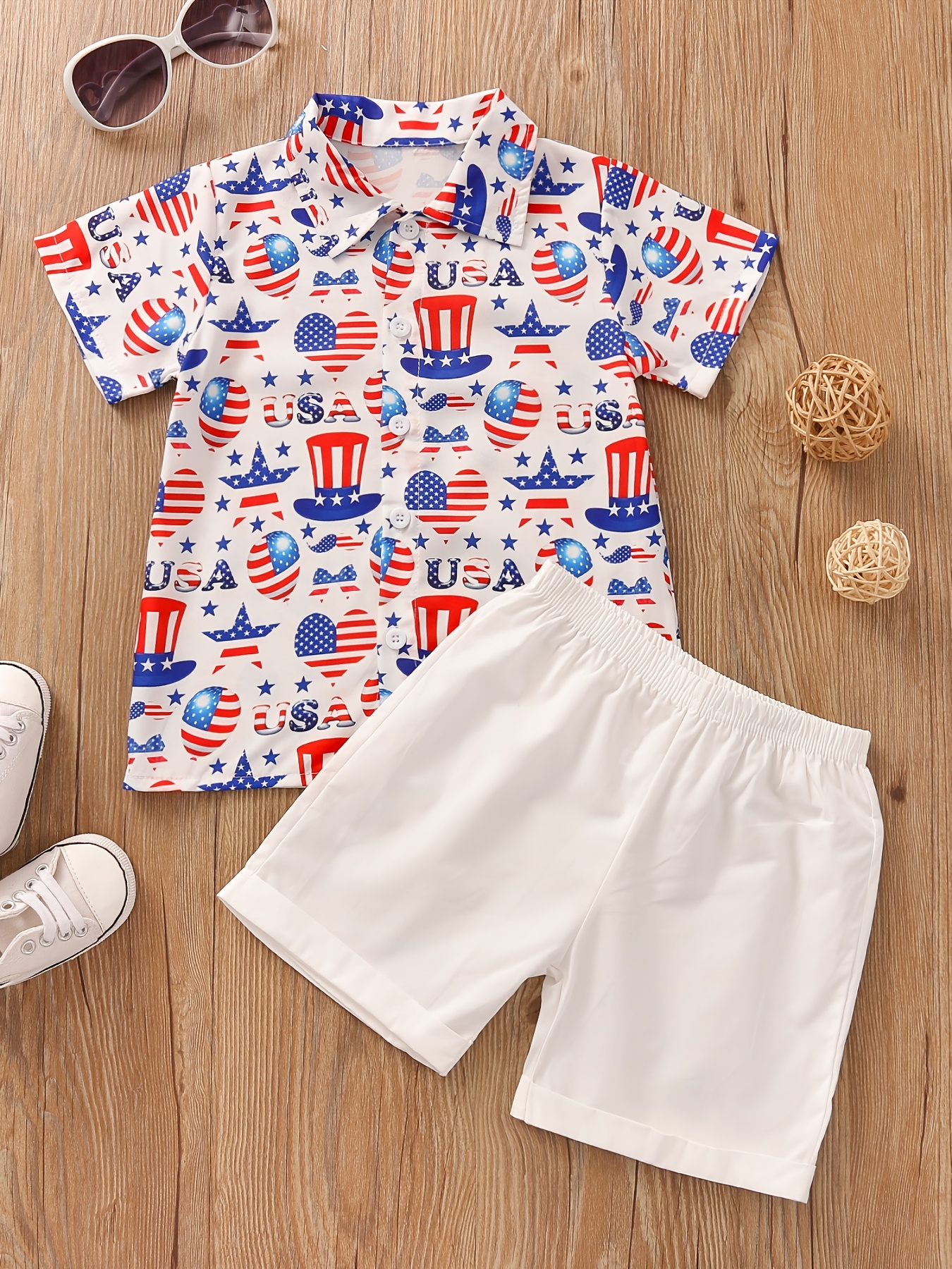 Independence Day Toddler Boy Short-sleeve Tee