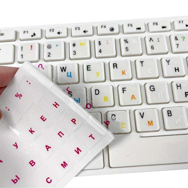 Stickers autocollants transparents pour obtenir un clavier