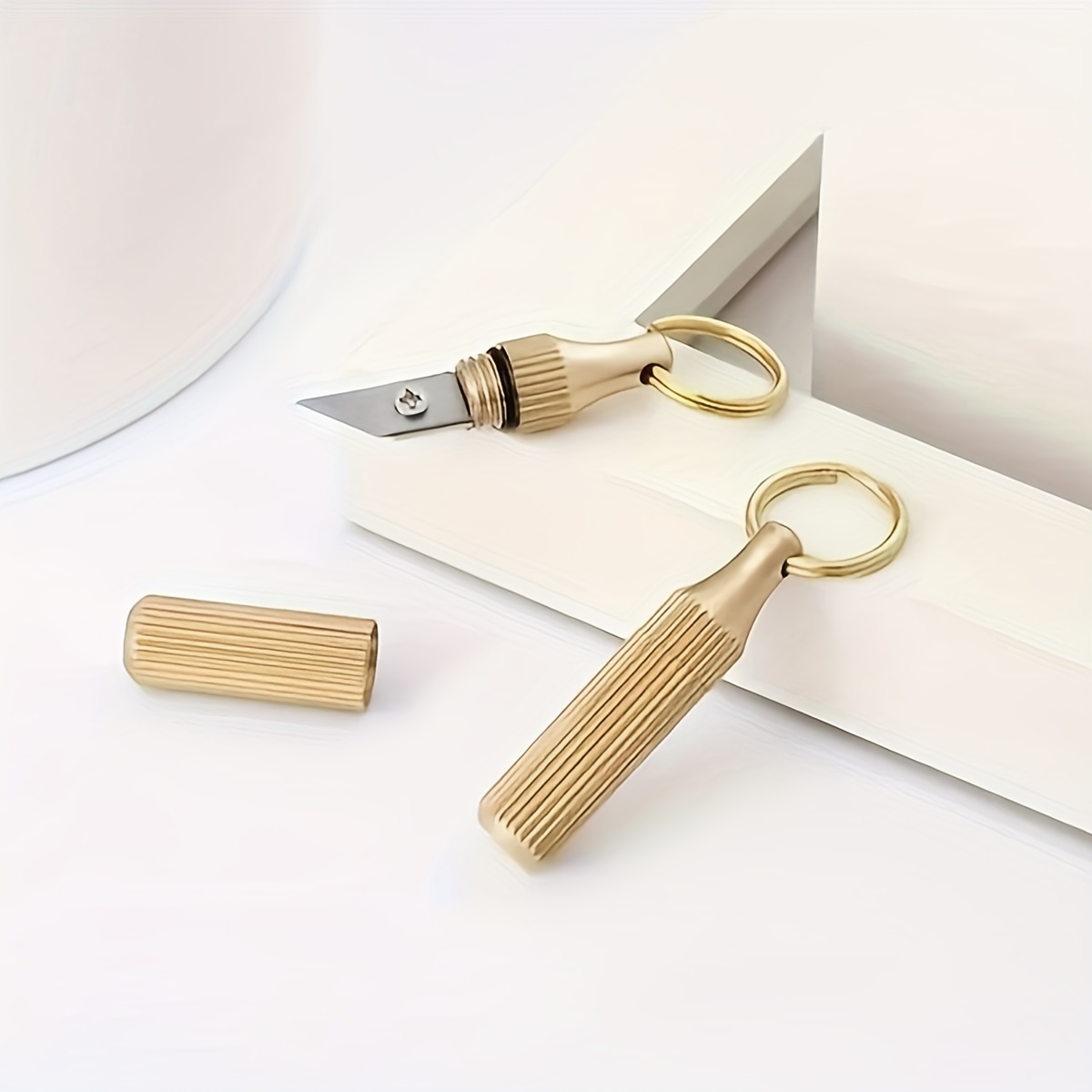 Brass Magnetic Suction Small Knife Sharp Edge Pocket - Temu