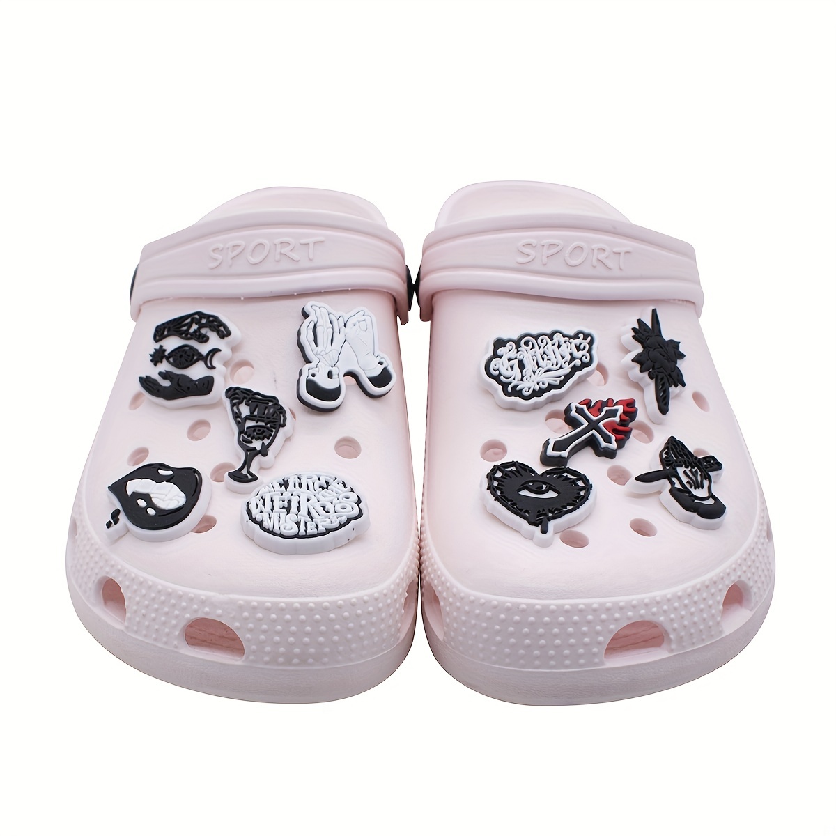 Black Halloween Series Shoe Charms For Clogs Garden Shoes Decoration, Cool  Diy Accessories For Girls Boys - Temu Austria