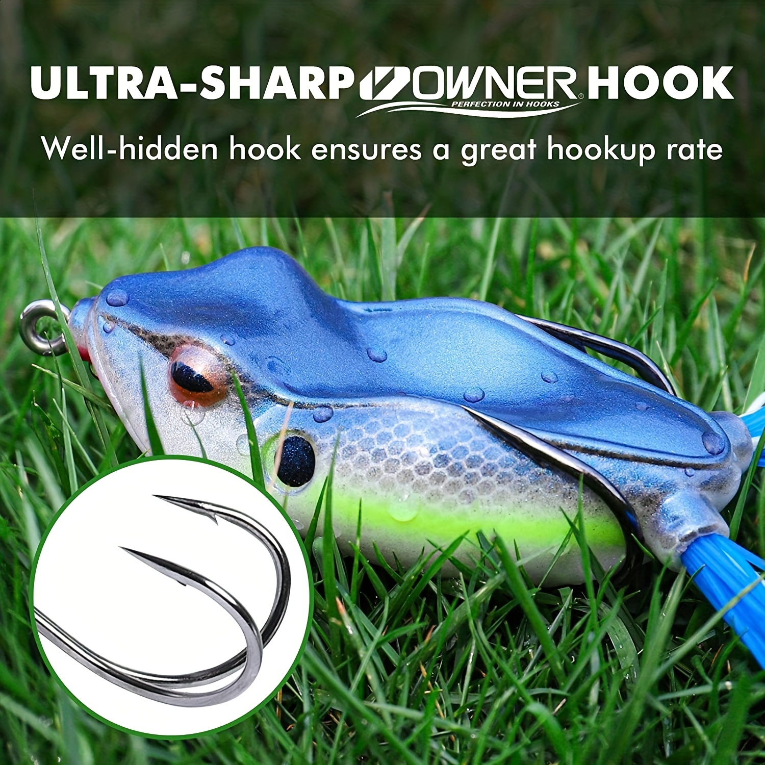 Weedless Topwater Frog Lures Bass Soft Hollow Rubber Solid - Temu United  Kingdom