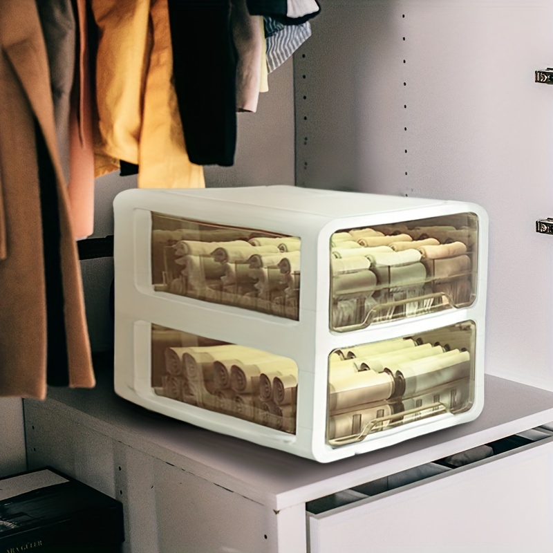  ARTIBETTER 1 caja de almacenamiento de madera con 20  compartimentos, estable, práctica, para ropa interior, organizador de  calcetines, contenedor de artículos diversos, caja de almacenamiento para :  Hogar y Cocina