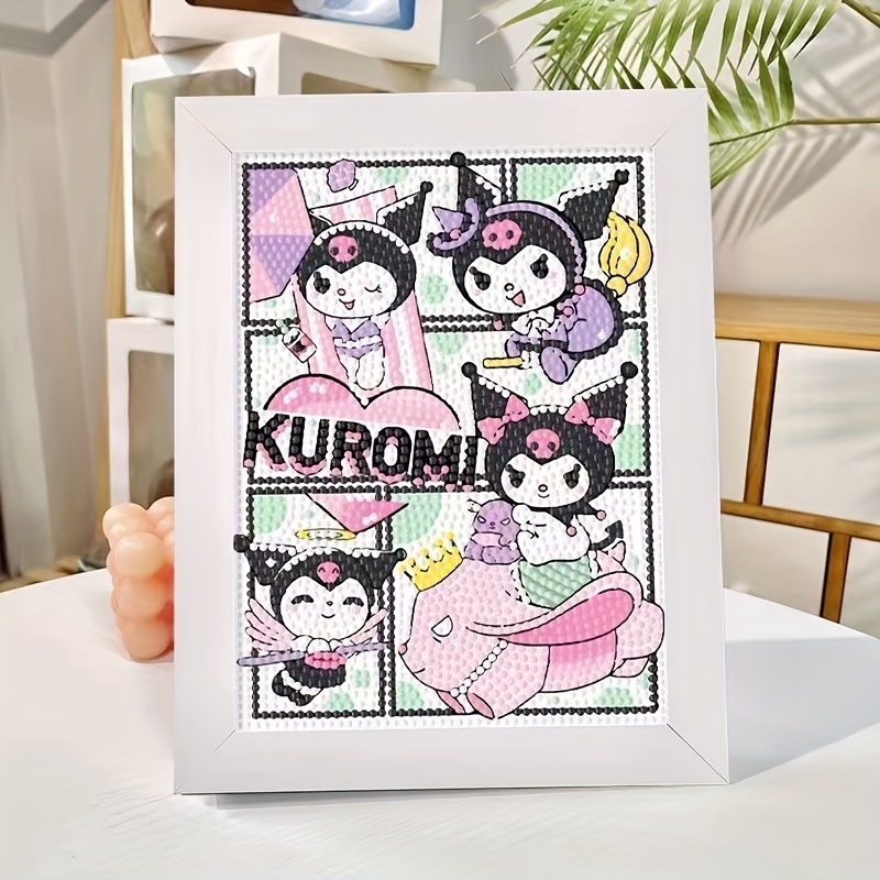 Diamond Painting Kit Hello Kitty Full Round Diamond - Temu United