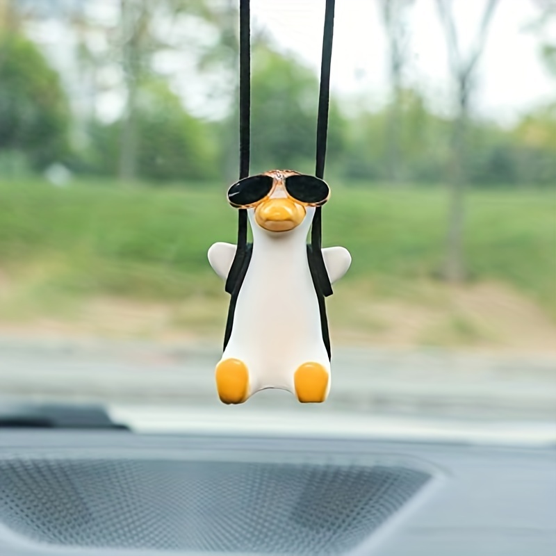 Auto schwingendes Ornament - Süßer Panda auf Schaukel