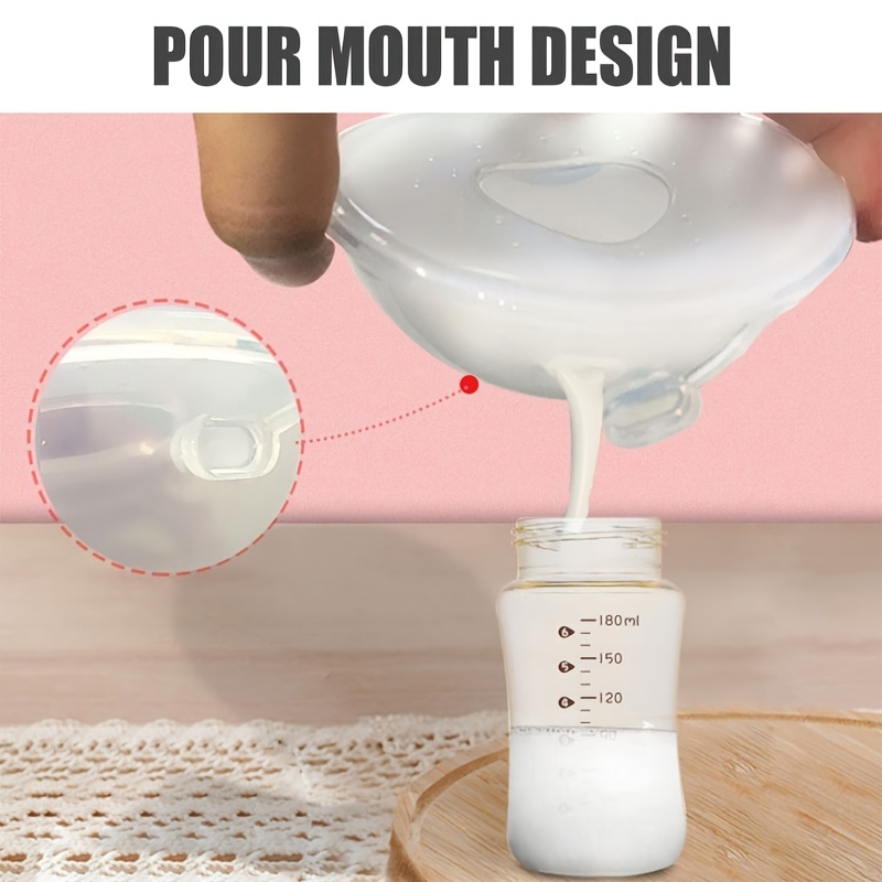 Wearable Breast Milk Collector Shell Silicone Breastfeeding