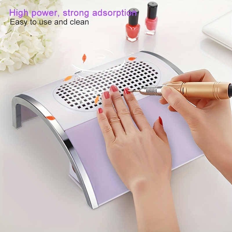 Nail Art Dust Suction Collector Nail Vacuum Dust Collector - Temu