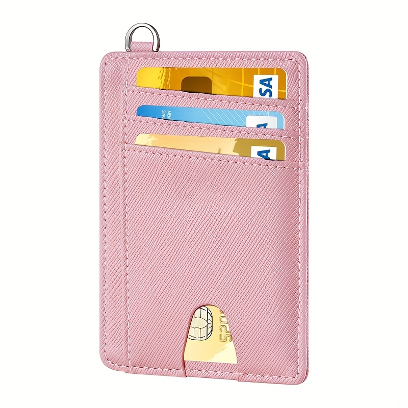 Women's Minimalist Card Holder, Slim Credit Card Organizer, Simple Portable  Wallet - Temu Germany