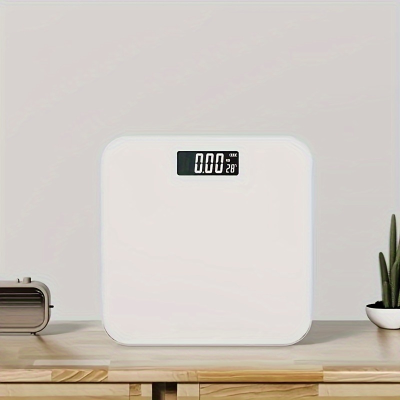 Ivory White Weight Scale, Body Weight Body Fat Electronic Body Scale, Home  Weight Loss Special Precision Small Durable Electronic Scale, Ss - Temu