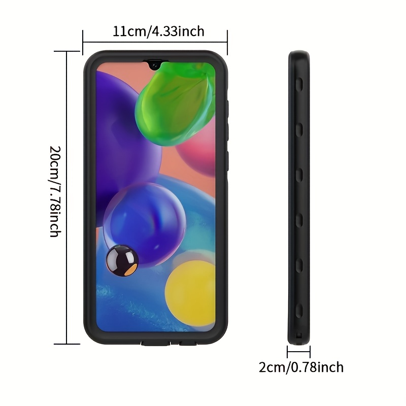 Phone Case Is A Samsung A21 Waterproof Screen Protector Samsung