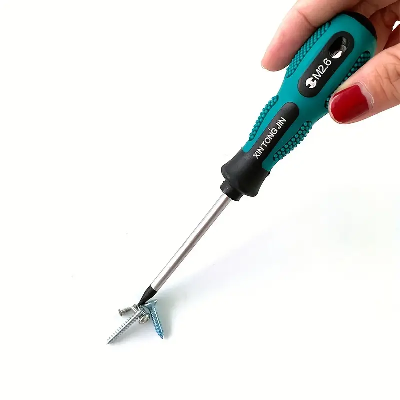 12pcs specialty screwdriver set u shaped y shaped tips for electronics appliances durable with textured grip handles in clear case Product details 7