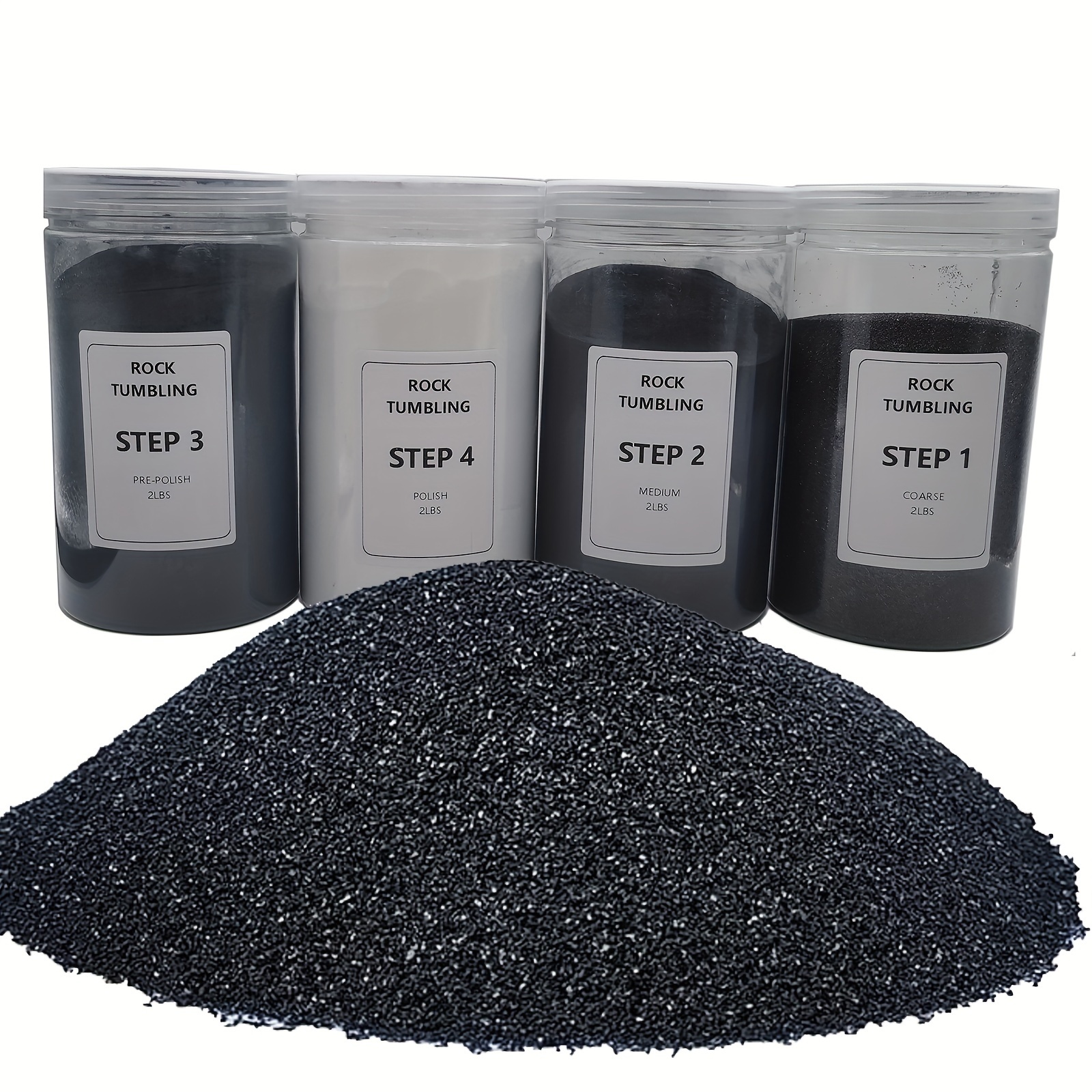 Rock Tumbler Grit and Silicon Carbide Grit Kits