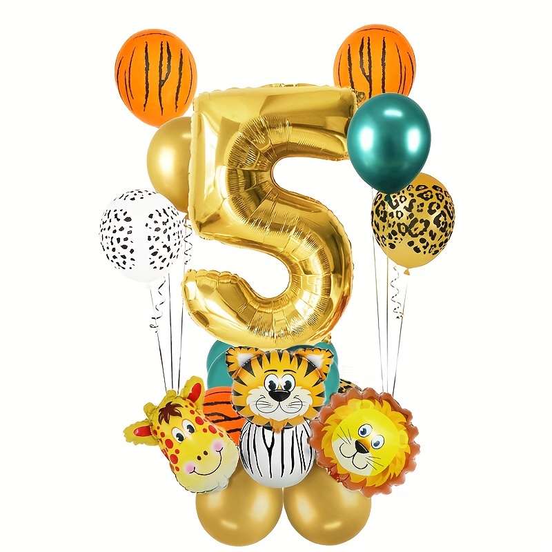 18pz/set Palloncino A Tema Animale, Decorazioni Feste Compleanno A Tema  Animale Giungla - Sport E Tempo Libero - Temu Italy