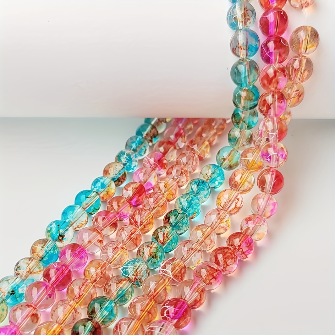 Beads Fashion New Crystal Glass Beads For Diy Unique Bracelet Beaded  Jewelry Making Craft Supplies - Temu
