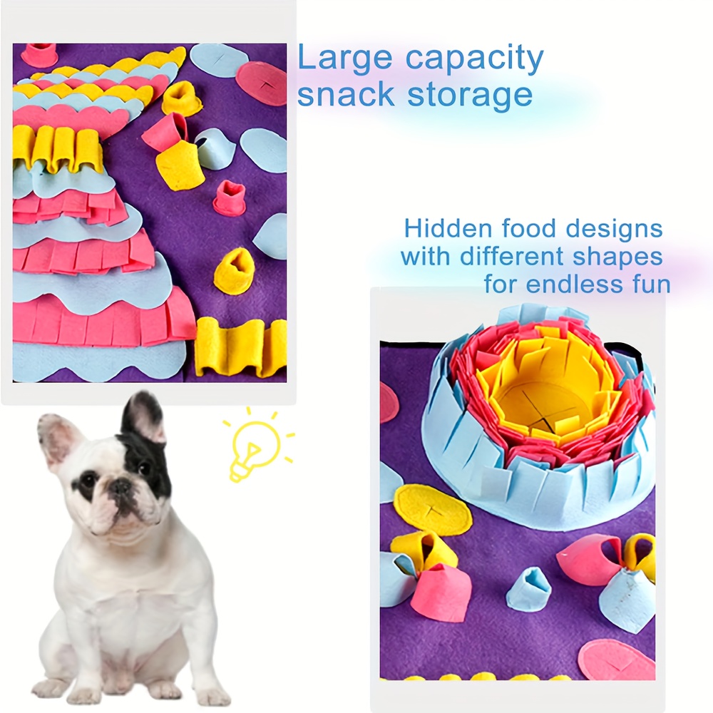 Pet Dog Snuffle Mat Nose Smell Training Blanket Find Food Play