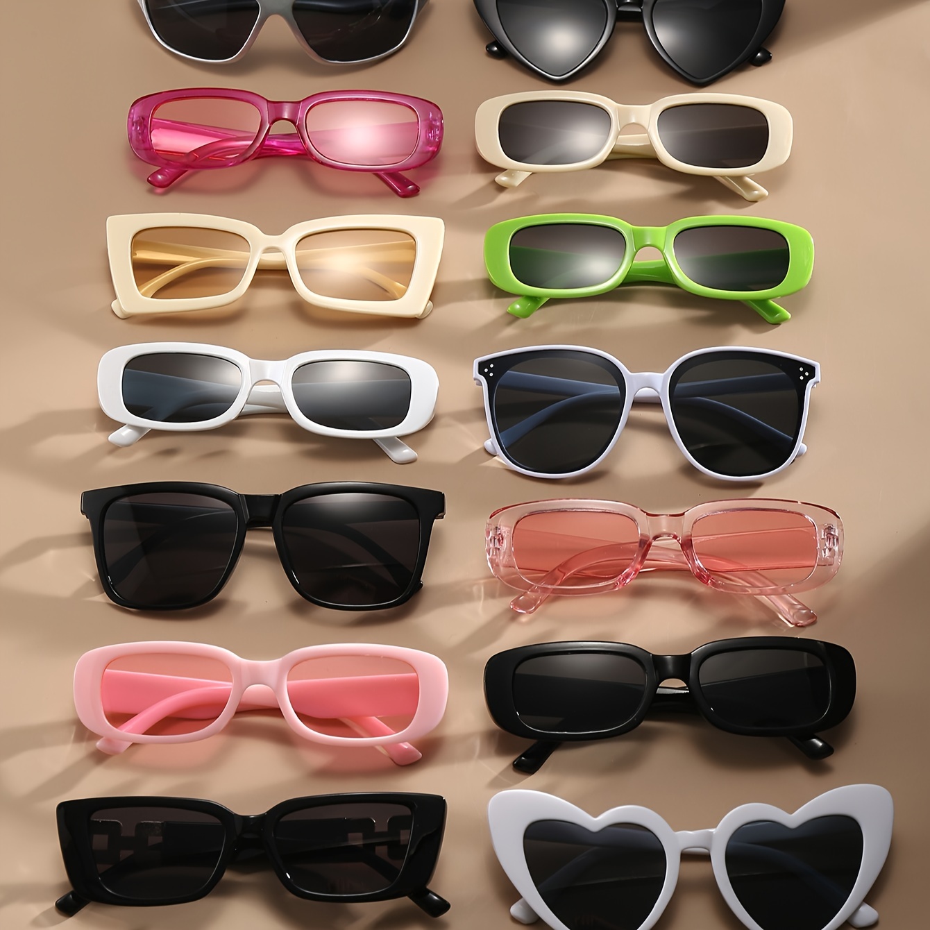 Trendy Sports Outdoor Y2k Retro Sunglasses Set Multi Styles - Temu