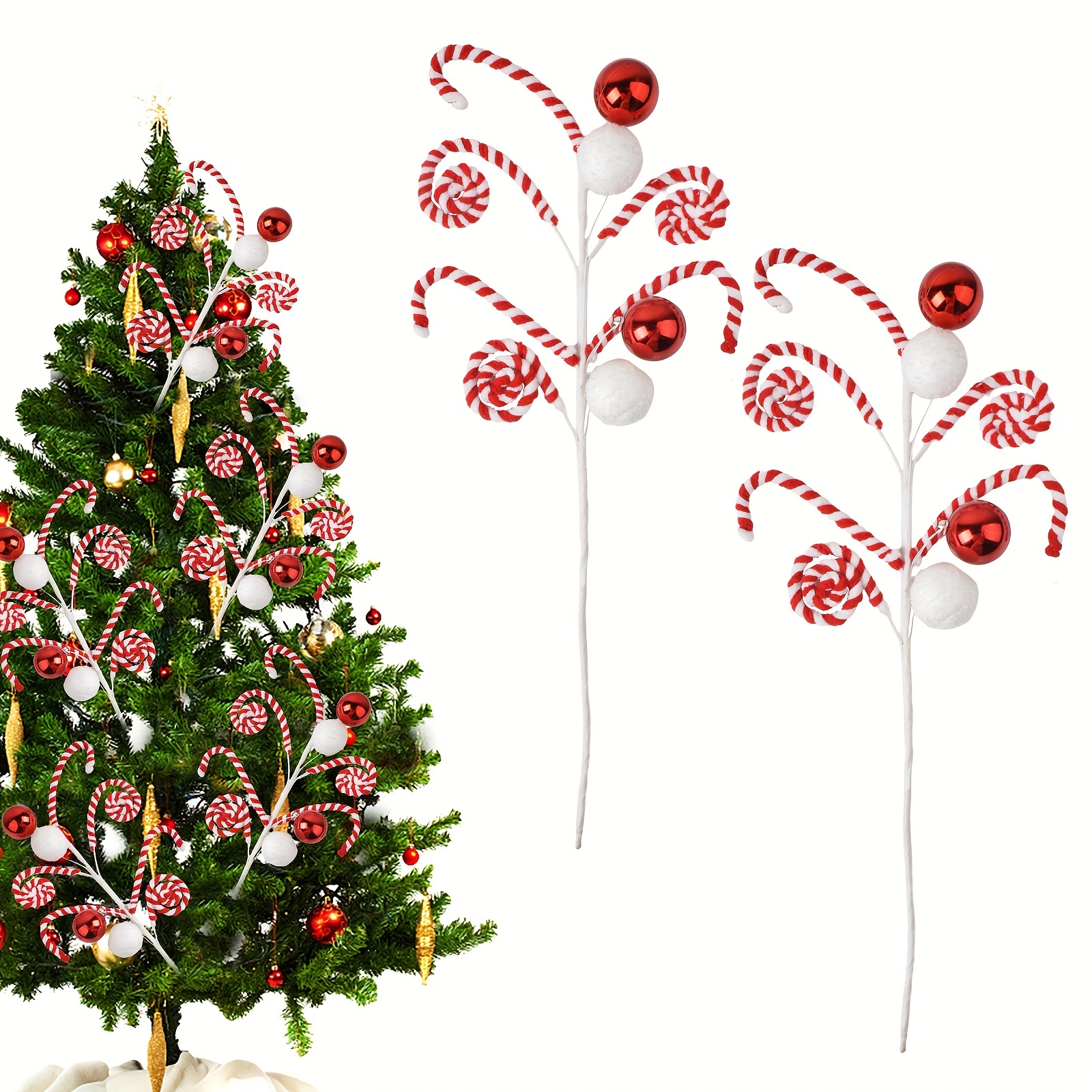 

20.47" Christmas - Decorative Plastic For , No Needed, For & Decoration