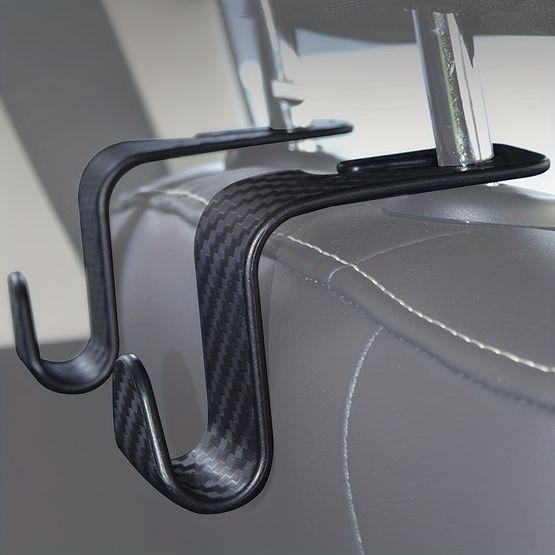 2pcs universal car seat headrest hook storage hanger car back seat organizer car interior accessories