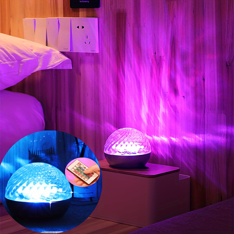 1 Stück USB-Nachtlicht, Aurora-Stern-Projektor-Licht, Schlafzimmer