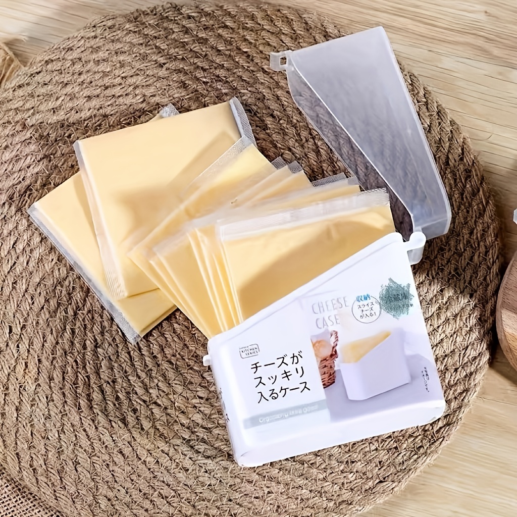 Cheese Slice Storage Box Refrigerator Fresh-keeping Container
