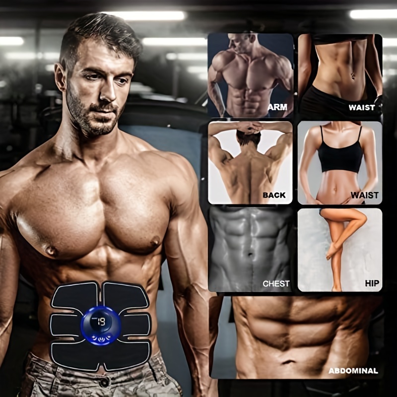 Estimulador muscular electrico maquina para abdominales estimulador  abdominal