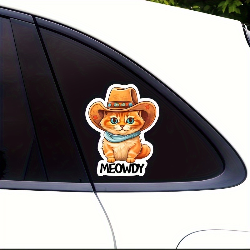 Car Stickers Cool Fun Car Decals Funny Pet Cat Stickers Car - Temu