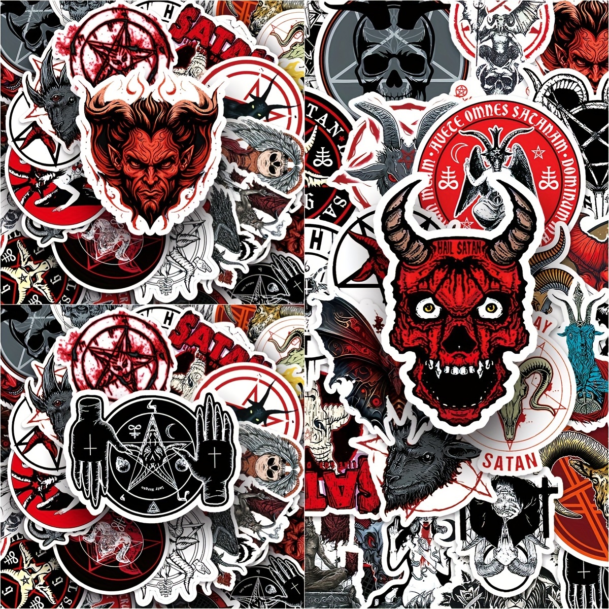 Devil In Disguise Car Stickers For Laptop Water Bottle - Temu