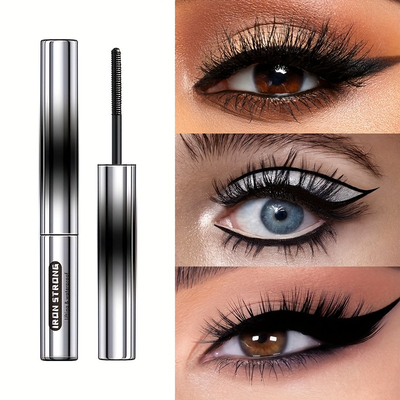 Judy Doll Mascara - Spiral Brush Head, Delicate Texture, Long-lasting  Waterproof, Sweat-proof, Metal Wand for Natural Lashes