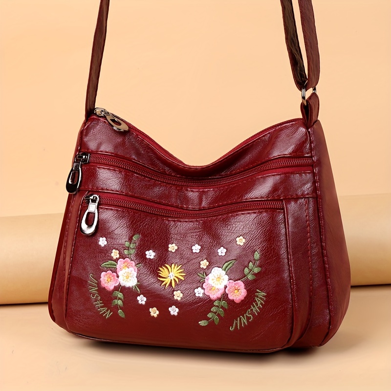 Multi-purpose Stylish Shoulder Bag for Woman Casual Crossbody Bag Oxford  Canvas Shell Bag Small Shoulder Bag