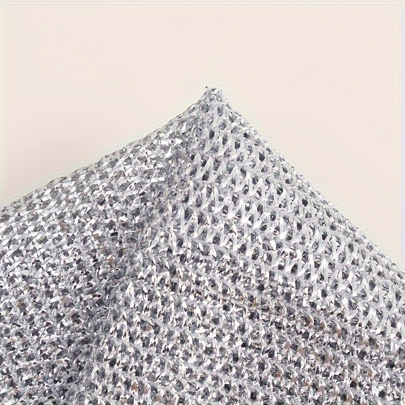 Metal Wire Dishcloths Reusable Non Stick Oil Cleaning Rag Strong And  Wear-resistant Cleaning Cloth Kitchen