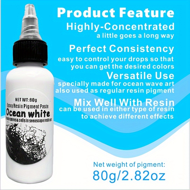 DEEP FALL WHITE 24 Epoxy Resin Pigment Liquid Epoxy Dye Translucent Resin  Makin $2.93 - PicClick AU