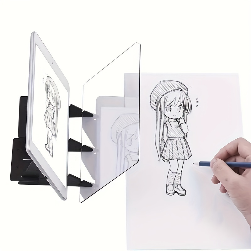 Optical Drawing Board: Portable Sketching Tool for Kids, Beginners &  Artists - Create Stunning Artwork Instantly!