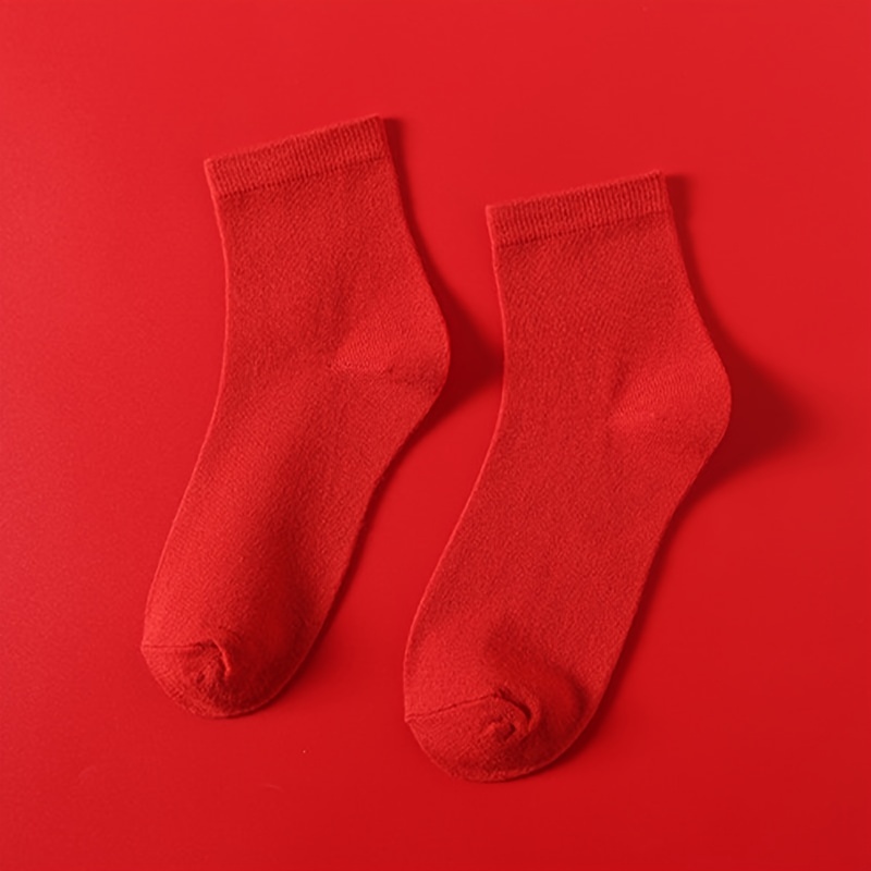 Calcetines - Rojo - Mujer