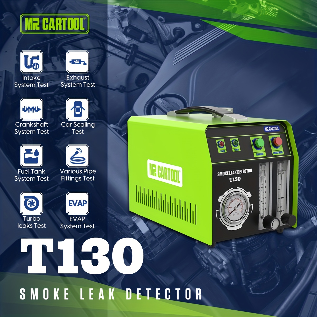 Machine à fumée EVAP automatique T130 système de conduite de - Temu Canada