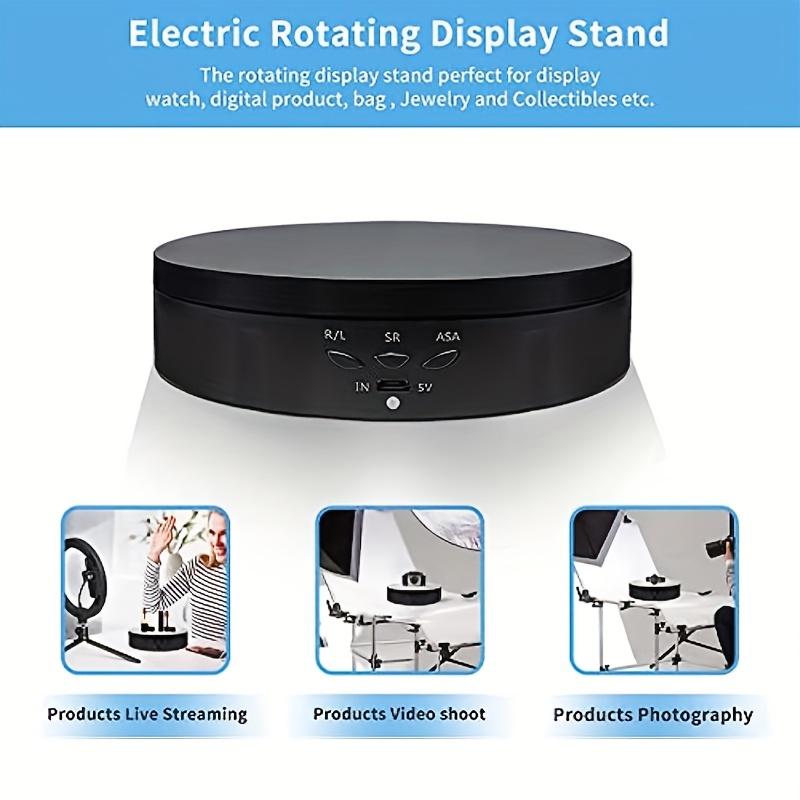 360 Rotating Display Stand REVIEW  Turntable for Product Photography 