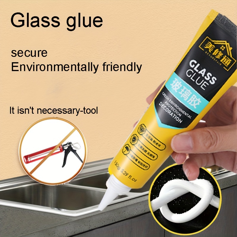 Glass Glue Waterproof And Mildew Proof Kitchen And Bathroom - Temu