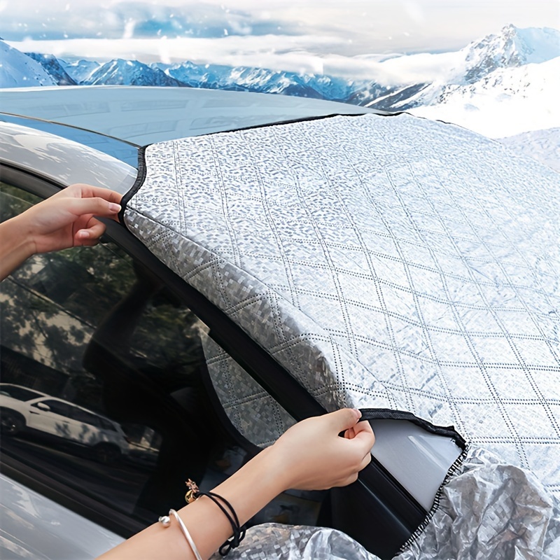 Car Snow Block Front Windshield Cover Anti-Frost Anti-Freeze
