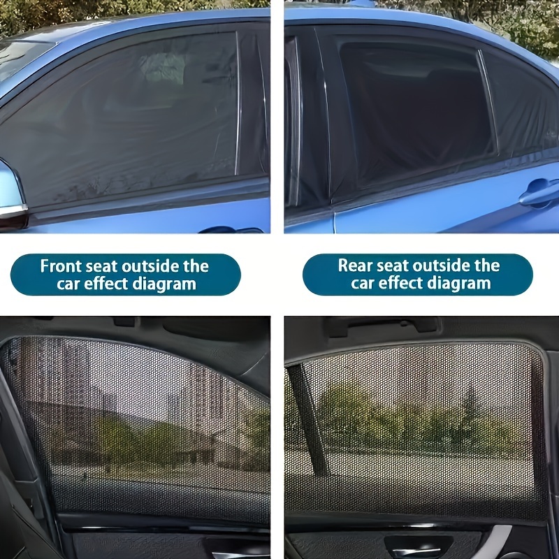 Car Anti-Mosquito Anti-Flying Insects Curtain Trunk Sunshade Cover