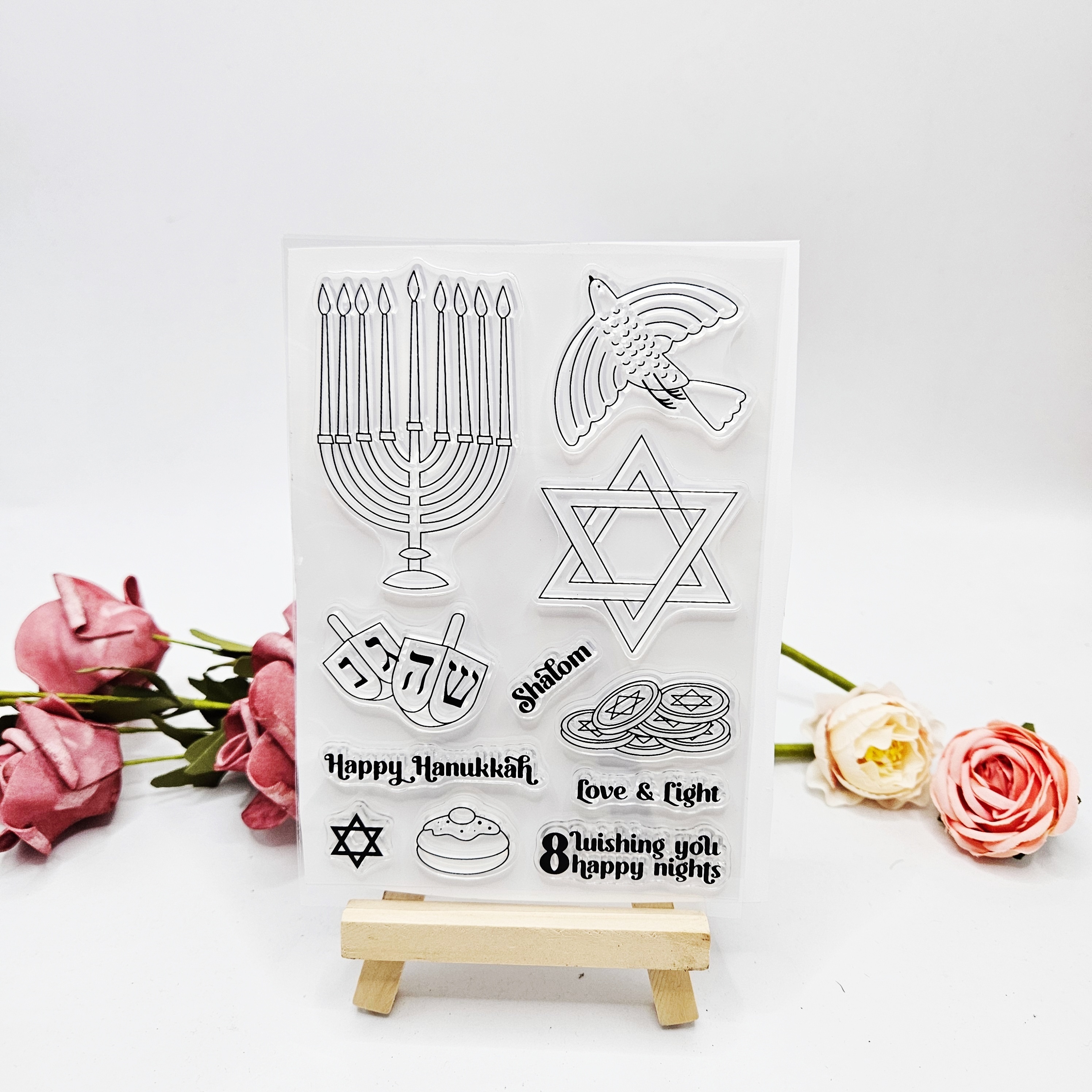 Birthday Blessing Transparent Stamp Diy Handmade Card Making - Temu