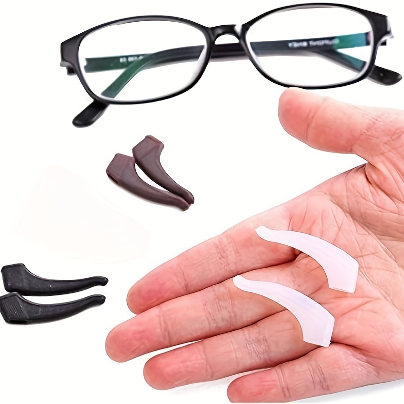 MOLDERP Eyeglass Ear Cushions - Soft Silicone Glasses Ear Grip