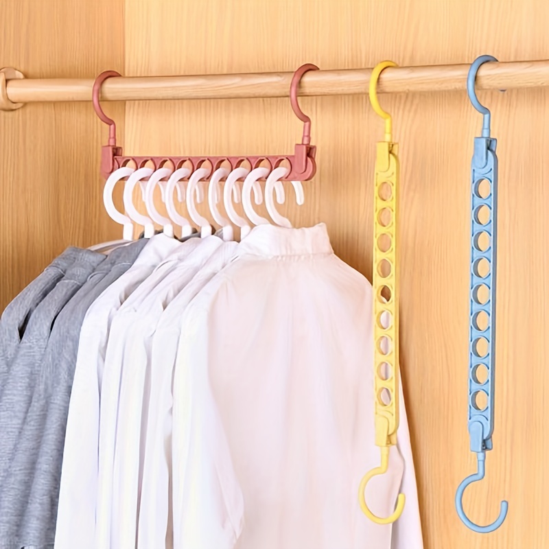 Hangers Space Saving Metal Chain Clothes Hanger Organizer - Temu