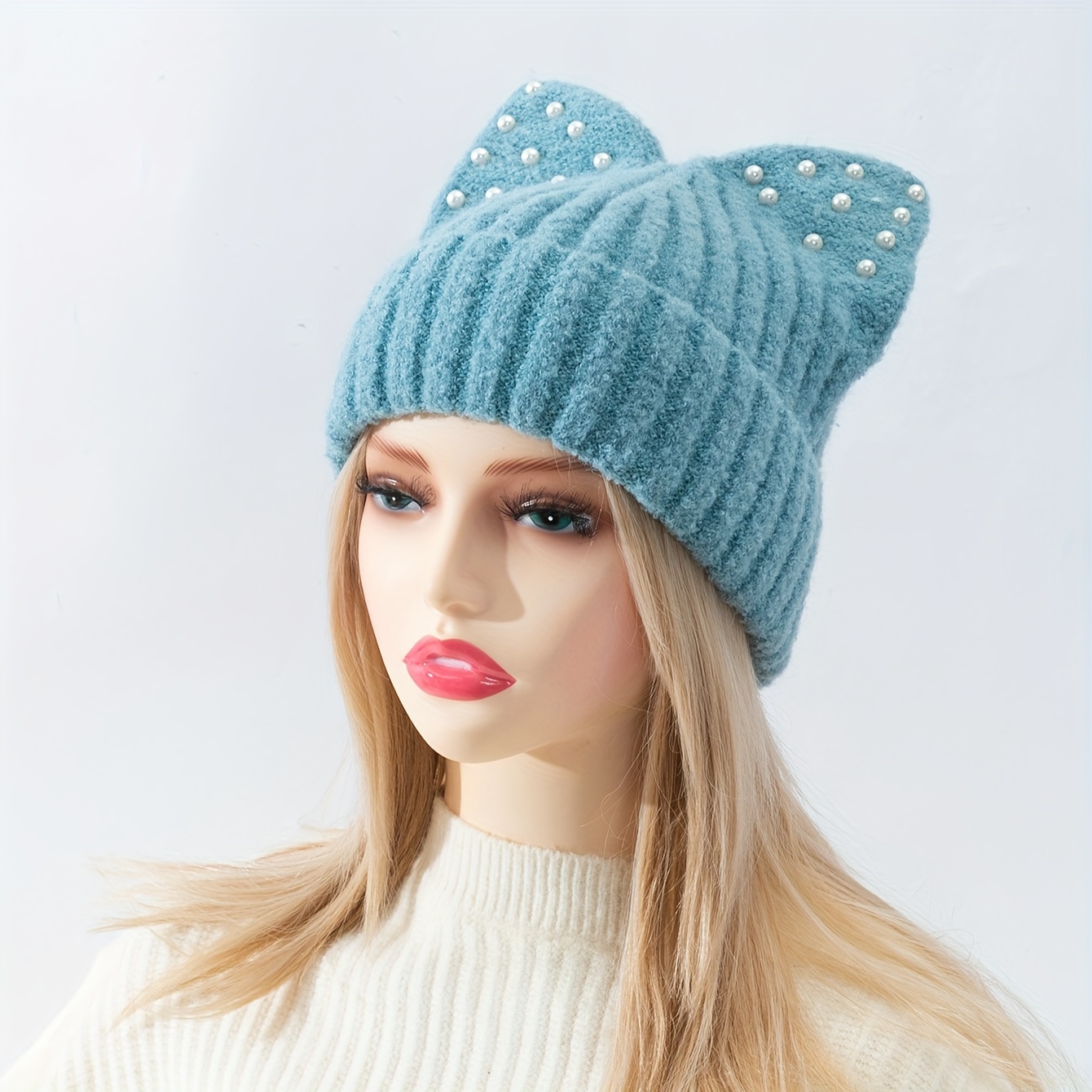 Cat Ear Knit Beanie