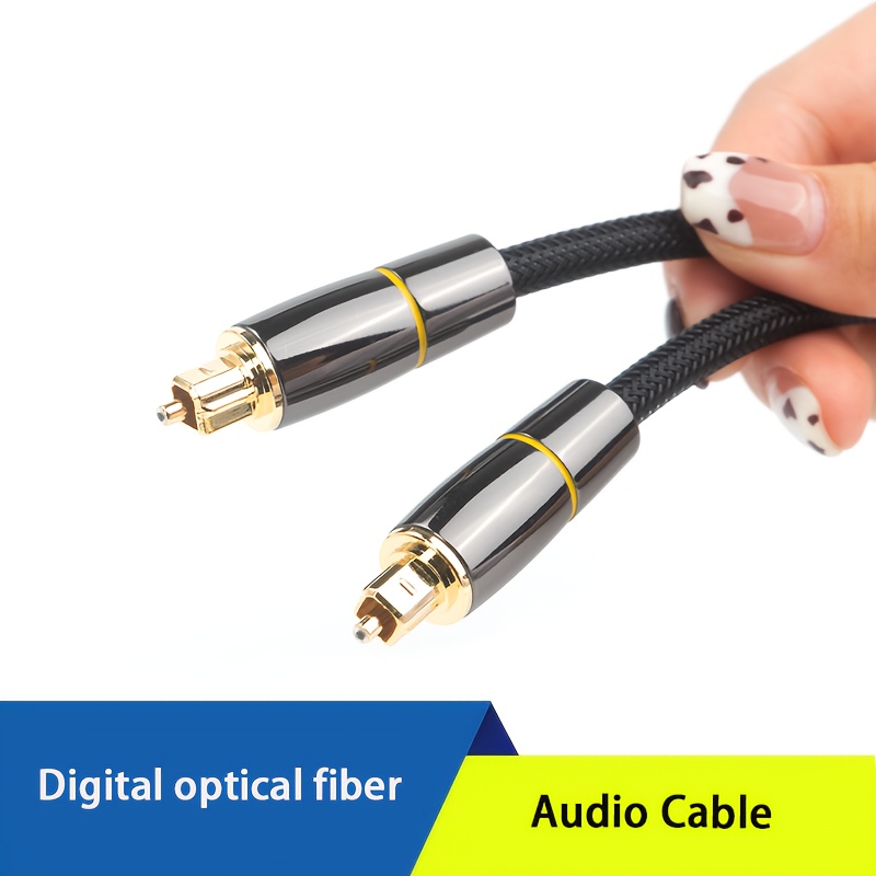Câble audio optique câble optique de boîtier en métal fin - Temu