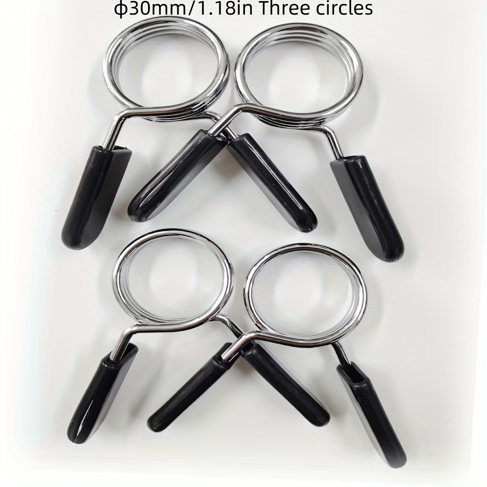 Barbell Clamps Spring Weight Clips Dumbbell Bar Clip