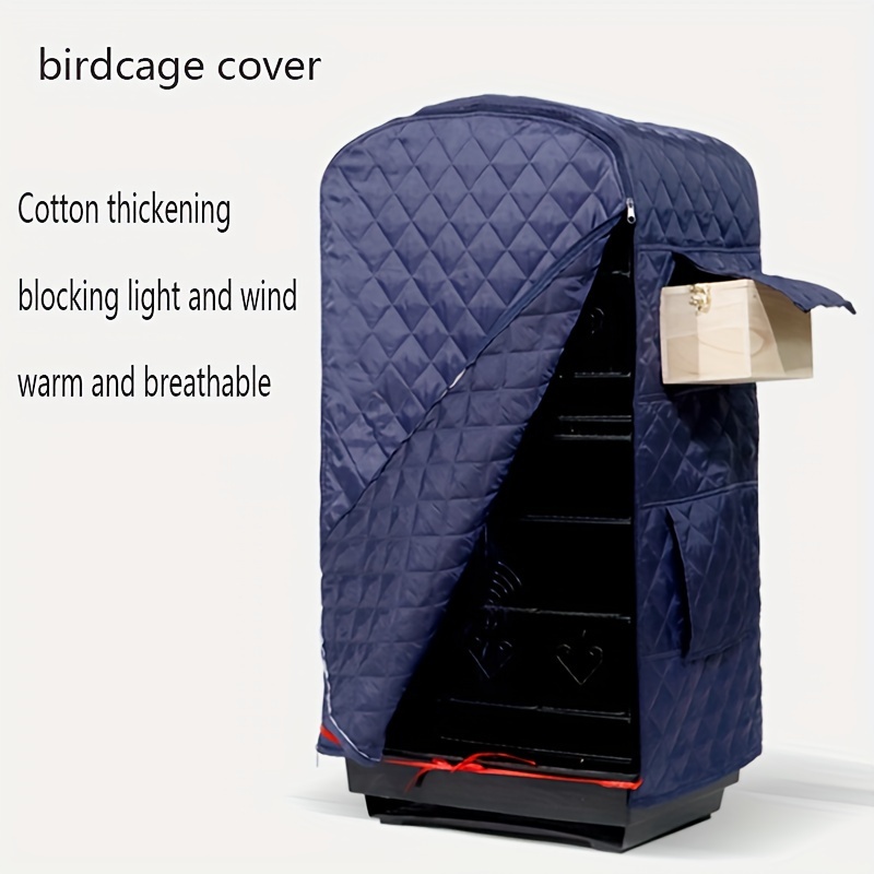 Bird Cage Special Thermal Cover, Breathable Material Thickened And Warm,  For Birdcage Muffling Light Blocking And Heat Preservation, Provide A Safe