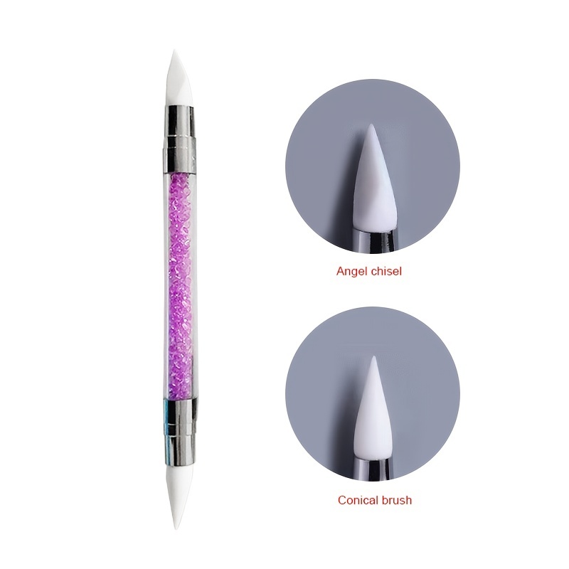 Nail Art Double Head Drill Pen Manual Drill Pen Nail Glue - Temu