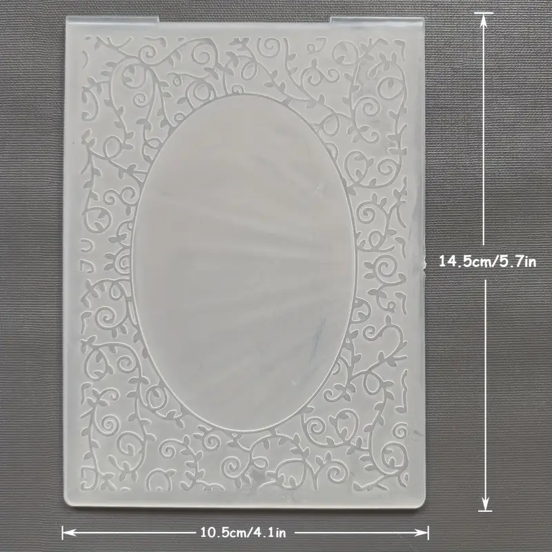 The Mirror Embossing Folders For Card Making Photo Album 3d - Temu