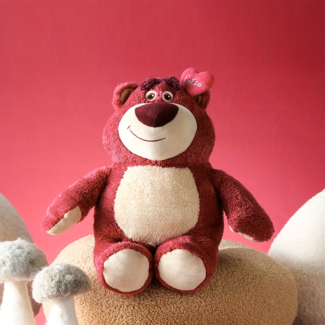 Strawberry Teddy Bear Plush Toy – The Refined Emporium
