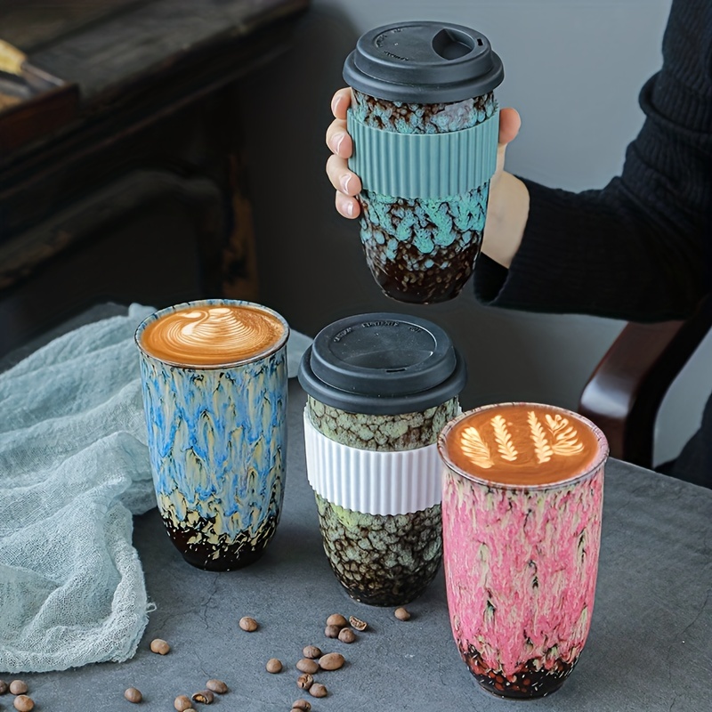 Reusable Bamboo Cups Tumbler Tube Smooth Mugs for Coffee Outdoor
